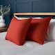 image 1 of BHS Twin Pack of Cushions, Terracotta Orange | Terracotta