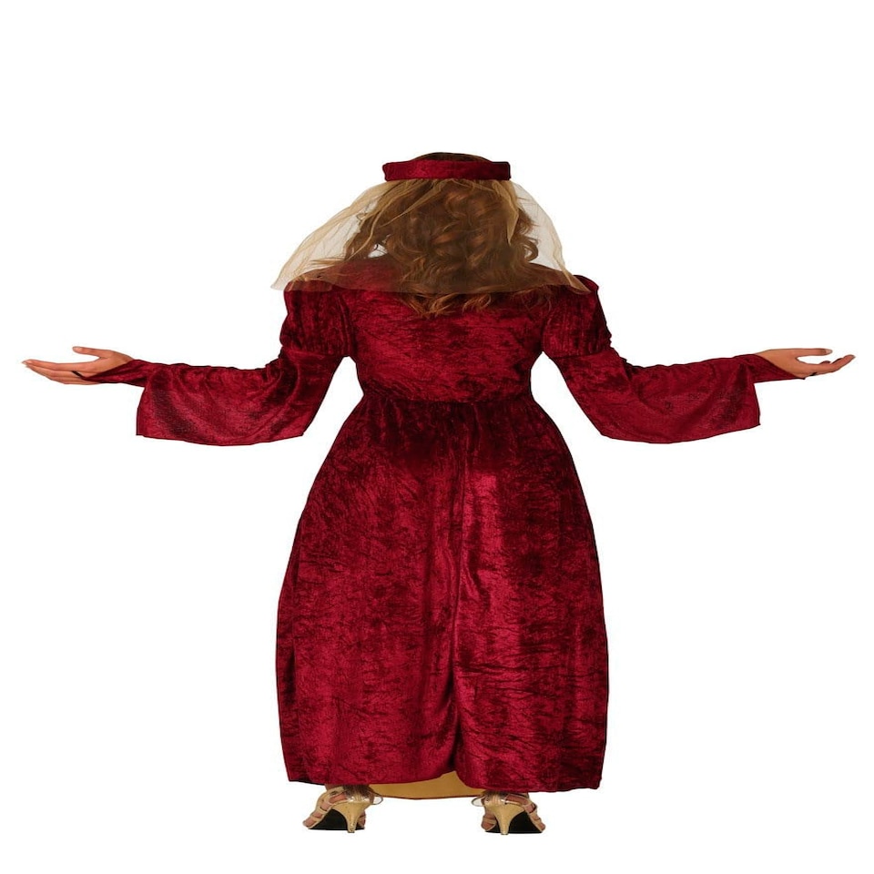 image 1 of Fancy Dress Adult Medieval Lady - L
