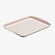 image 1 of Zeal Melamine Small Serving Tray, Gingham Pattern, 25 x 19cm, Rose Pink