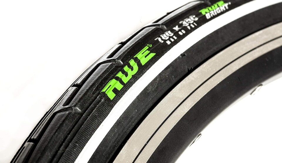 image 1 of AWE HIGH VISIBILITY REFLECTIVE PUNCTURE PROTECTION 700 x 35c Road Tyre