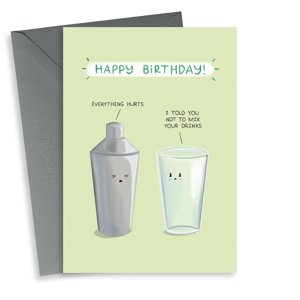 image 1 of Cute & Funny Mixer Birthday Card