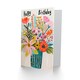 image 2 of Simple Flower Bouquet Vase Woman Her Birthday Card