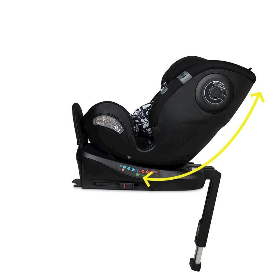 image 1 of Cosatto All in All Ultra iSize Car Seat - 360 Rotate Spin All Stage 0-36kg/0-12 Years (Silhouette)