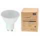 image 1 of ValueLights 12 Pack GU10 White Plastic Spotlight LED 5W Warm White 3000K 450lm Light Bulb