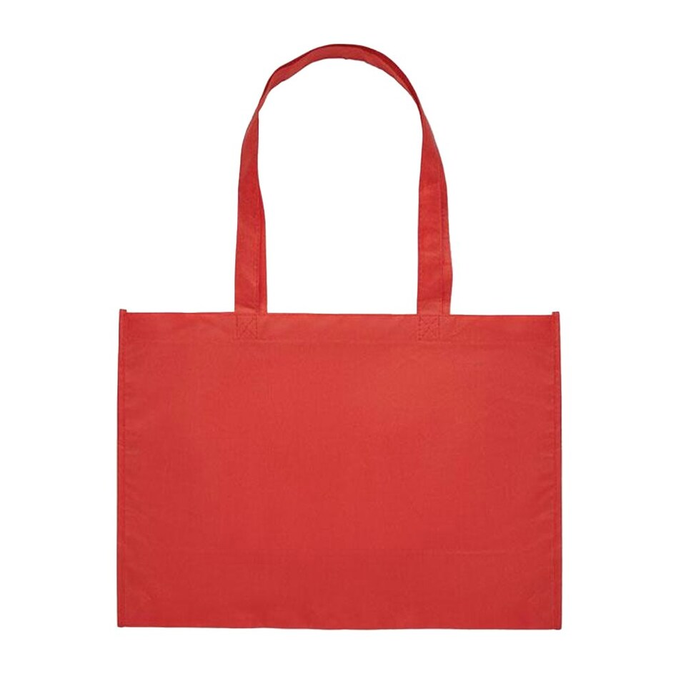 image 1 of MidOcean Kaimono Non-Woven Shopper Bag - Red - One Size Red