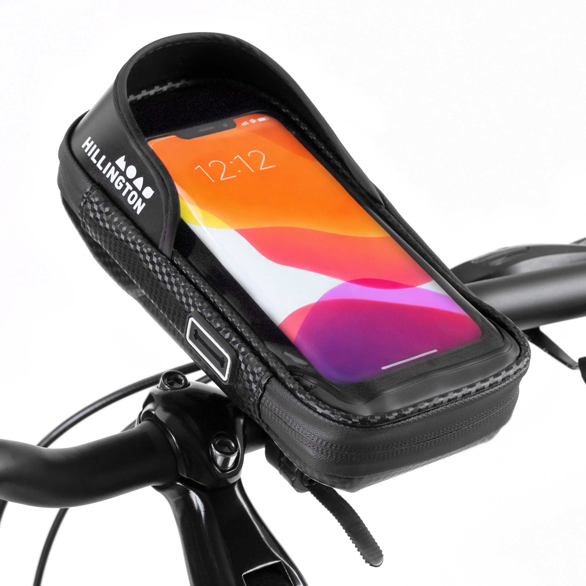 Waterproof Bike Phone Holder Black