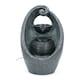 image 4 of ValueLights Swirl Outdoor Solar Decorative Water Fountain