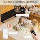 image 3 of HOMCOM 2000W Electric Space Heater Radiator Wifi Smart App 24Hr 7 Day Timer