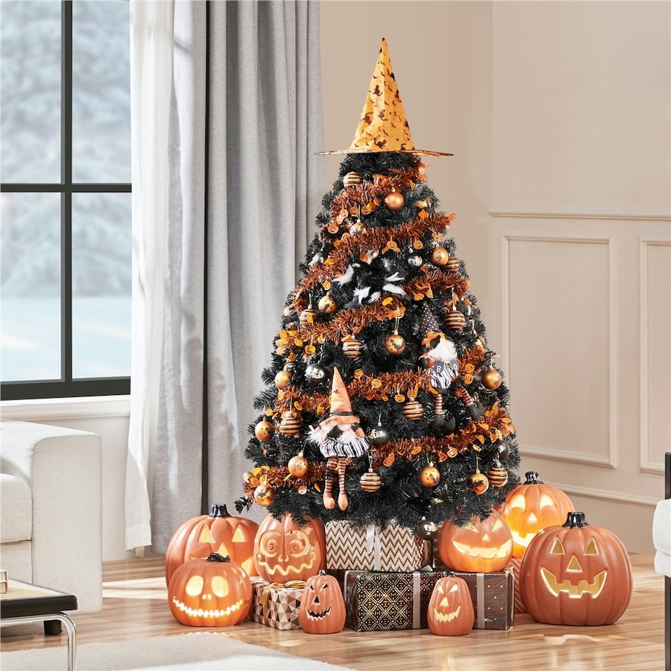 image 1 of Yaheetech Artificial Christmas Tree with PVC Tips