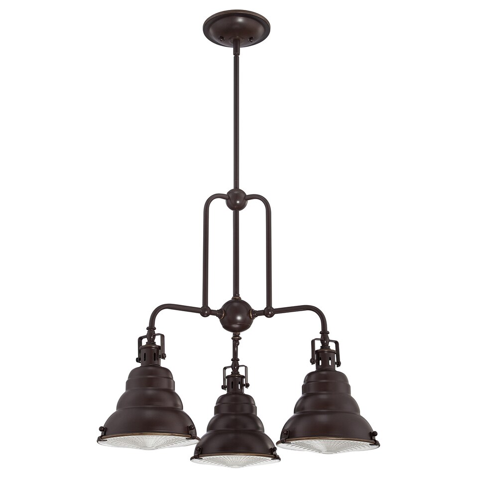 image 1 of Eastvale 3 Light Pendant Bar Chandelier Light Palladian Bronze, E27