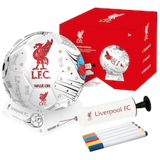 Liverpool FC Colour In Mini Football Set - Multicoloured - One Size