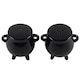 image 2 of Something Different Cauldron Cruet Set - Black - One Size