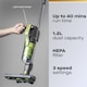 image 4 of Daewoo Tornado Up-Lift Lite 2-in-1 Cordless Vacuum FLR00225 200W 22.2V 40 min