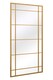 image 5 of The Tabula - New Gold Metal Framed Window Wall or Leaner Mirror 63" X 31" (160CM X 80CM) | Gold