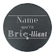 image 1 of Personalised Youre Brie llant Name Round Slate Cheeseboard