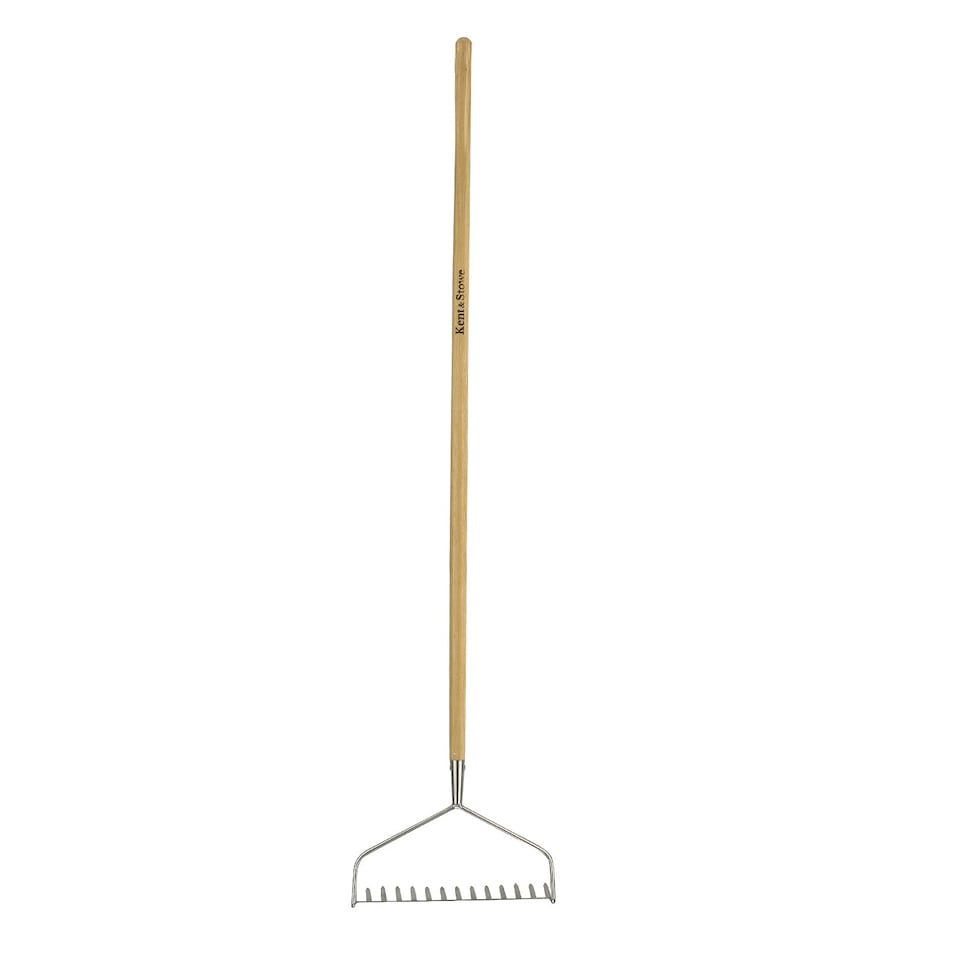image 1 of Kent & Stowe Stainless Steel Long Handled Soil Rake | Multi | 1 x Soil Rake