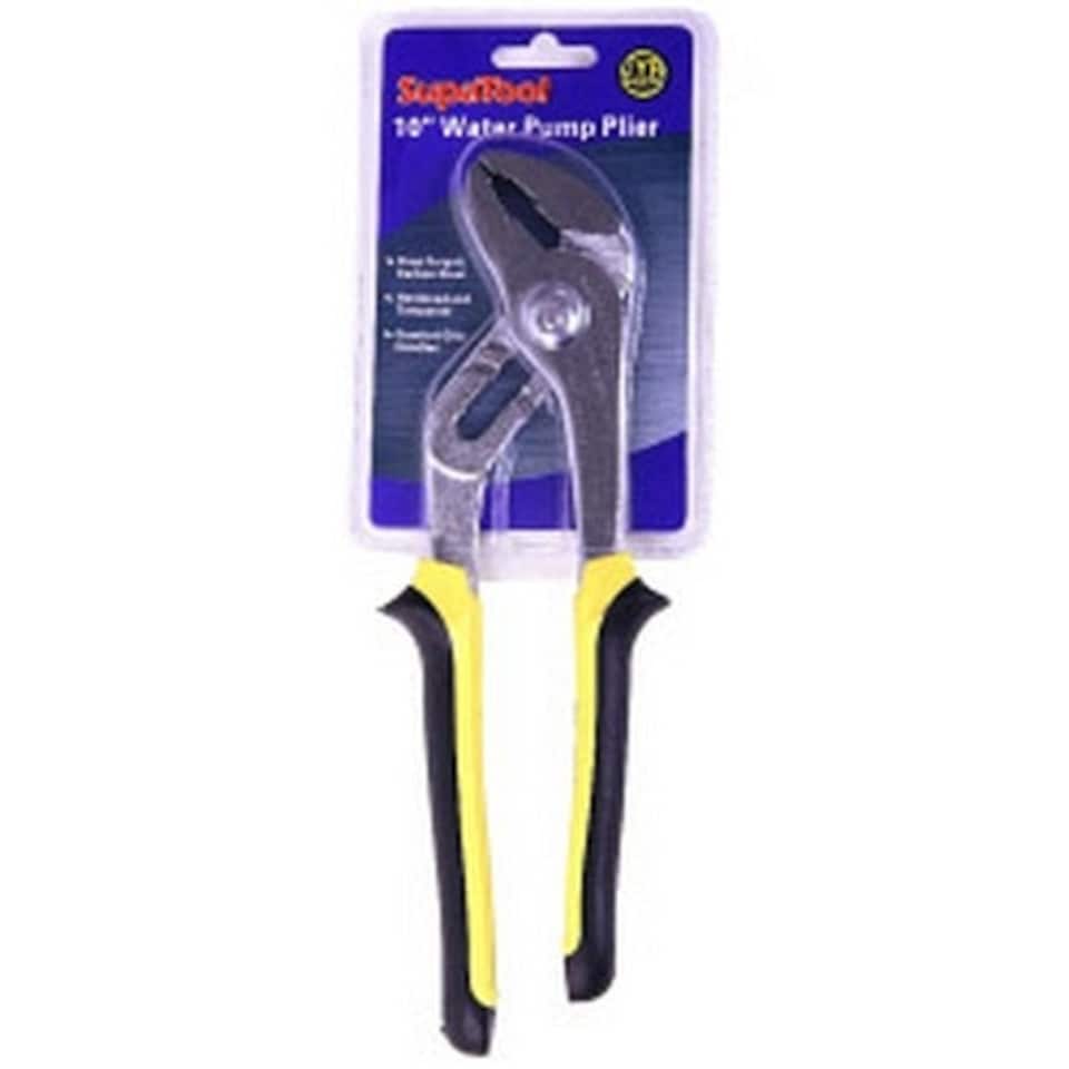 image 1 of SupaTool Water Pump Pliers - Yellow/Black/Silver - 250mm