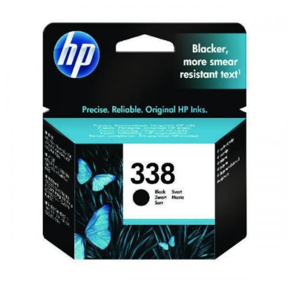 HP 338 Black Standard Capacity Ink Cartridge 11ml - C8765E N/A