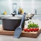 image 2 of Zeal Silicone Spatula Spoon, 26cm, Provence Blue