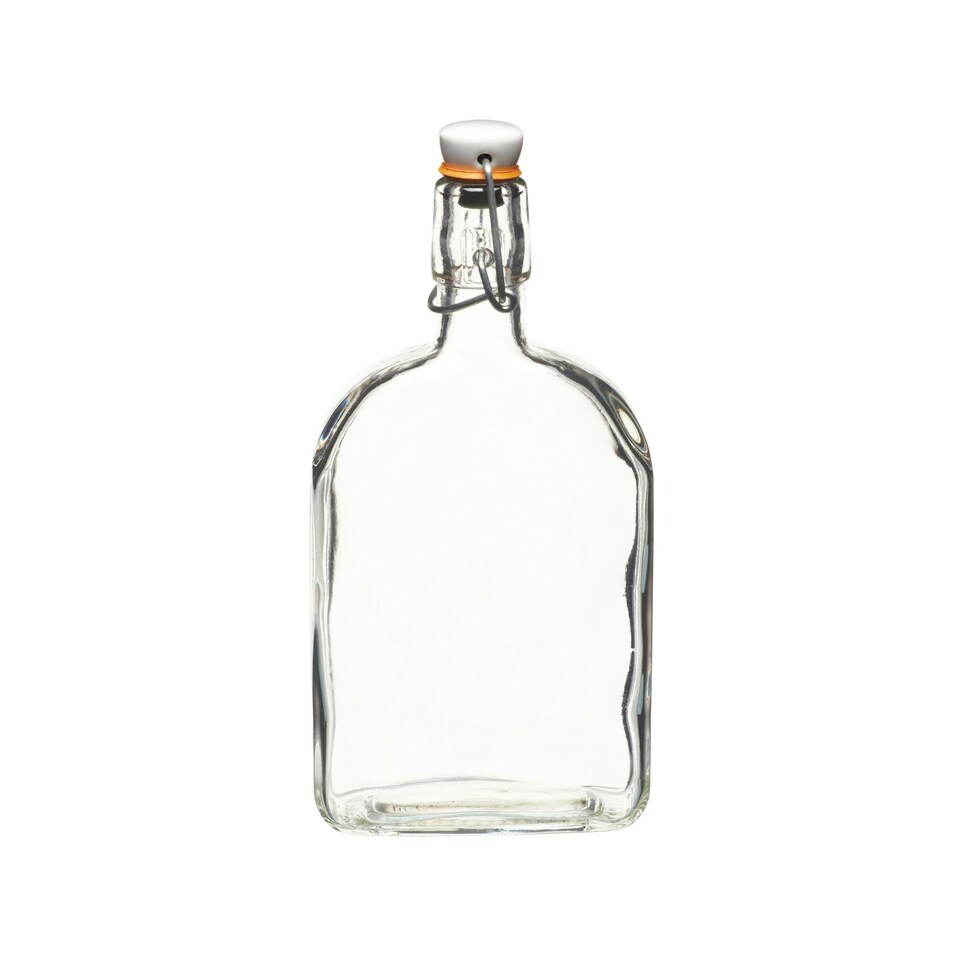 image 1 of KitchenCraft Gin Bottle Clear Glass 500ml Clear | 500ml