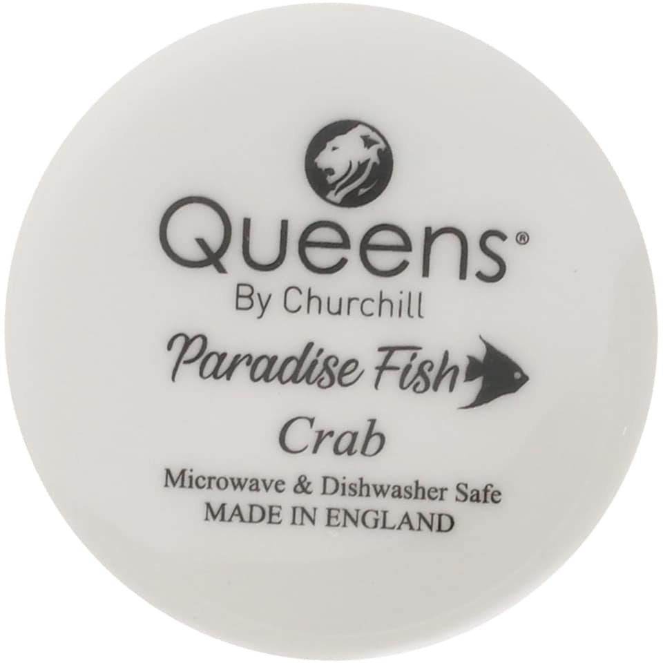 image 1 of Queens Paradise Fish Crab Fine China 300ml Acorn Mug | Multi | 1
