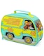 image 6 of Scooby-Doo Kids Lunch Box Set | 3 Piece Blue Mystery Machine Lunch Bag, Bottle and Snack Pot Set | Shaggy, Velma, Fred & Daphne Cartoon Tupperware Complete Matching Bundle | Back to School Gifts