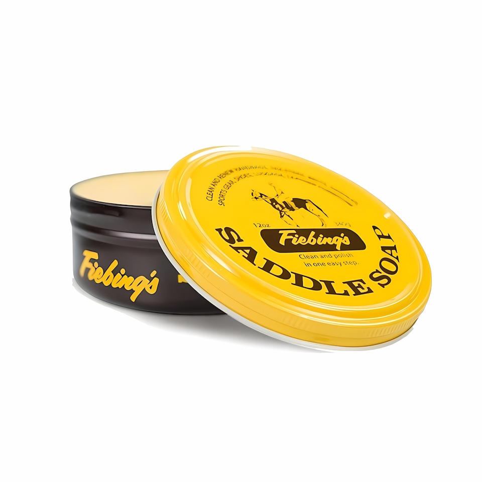 image 1 of Fiebing's Saddle Soap Cleaner - Traditional Leather Care 12oz | Yellow | Yellow