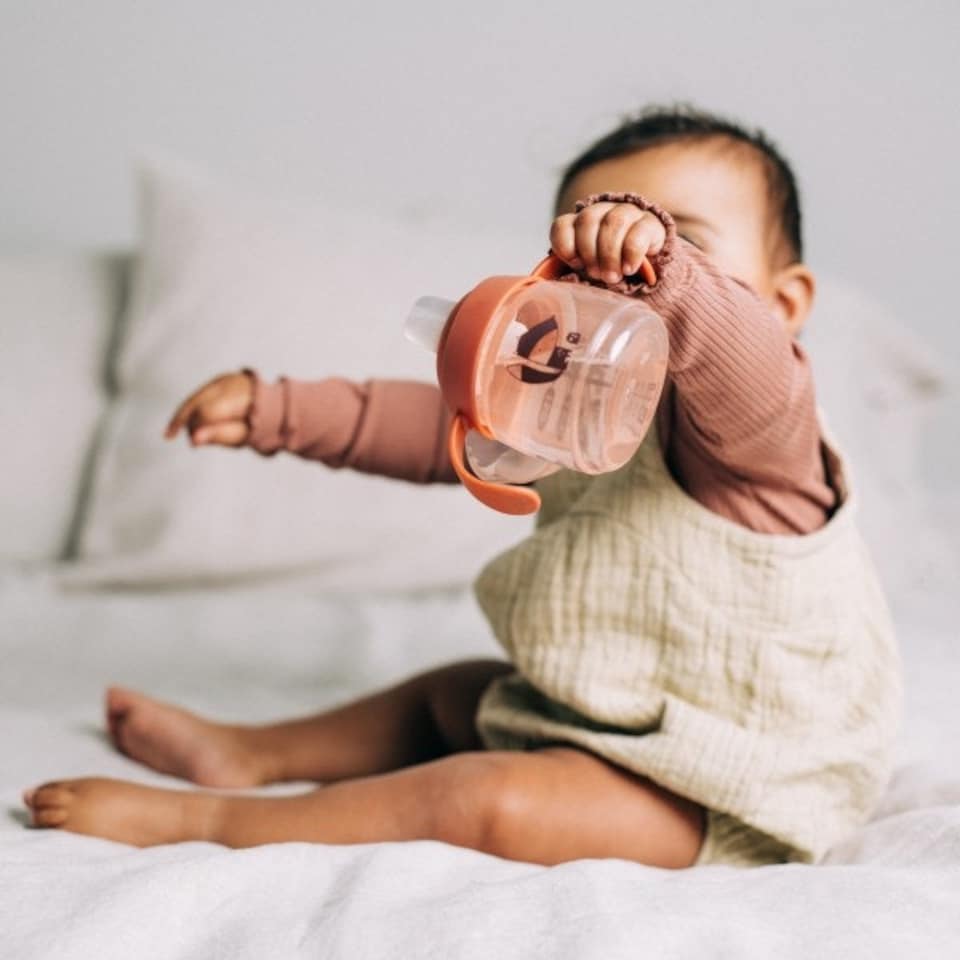 image 1 of Tommee Tippee SoftSpout Transition Cup