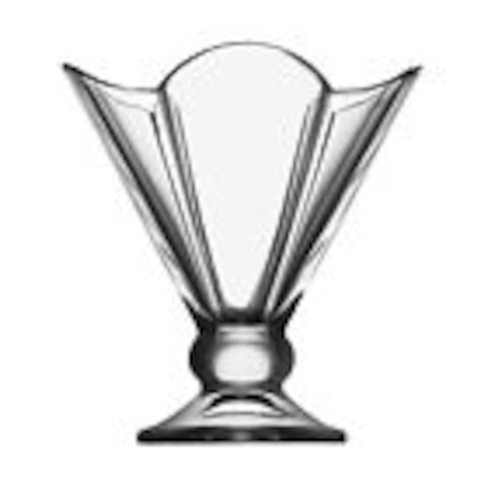 image 1 of Ice Cream Cup Glass Dessert Bowl Set Glassware Serving Dish | Clear | Clear | Set of 6 | 6