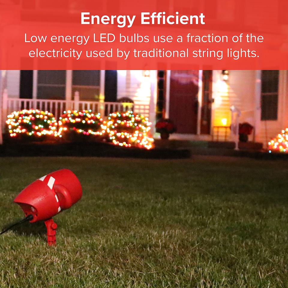 image 1 of Star Shower LED Christmas Slide Show Projector with Remote