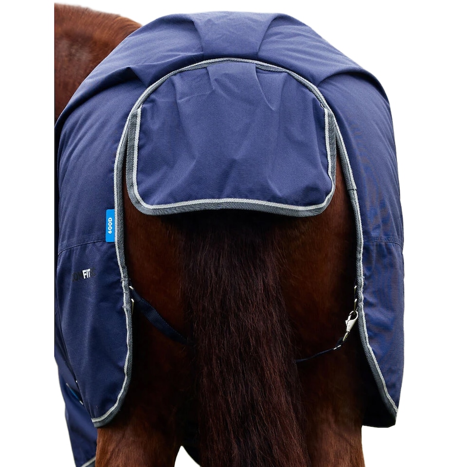 image 1 of Weatherbeeta Comfitec Tyro Standard-Neck 50g Horse Turnout Rug | Blue | Navy/Charcoal | 4Ft | 1