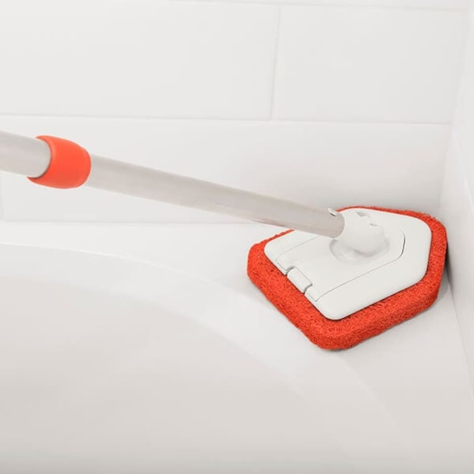 image 1 of OXO Good Grips Extendable Tub & Tile Scrubber