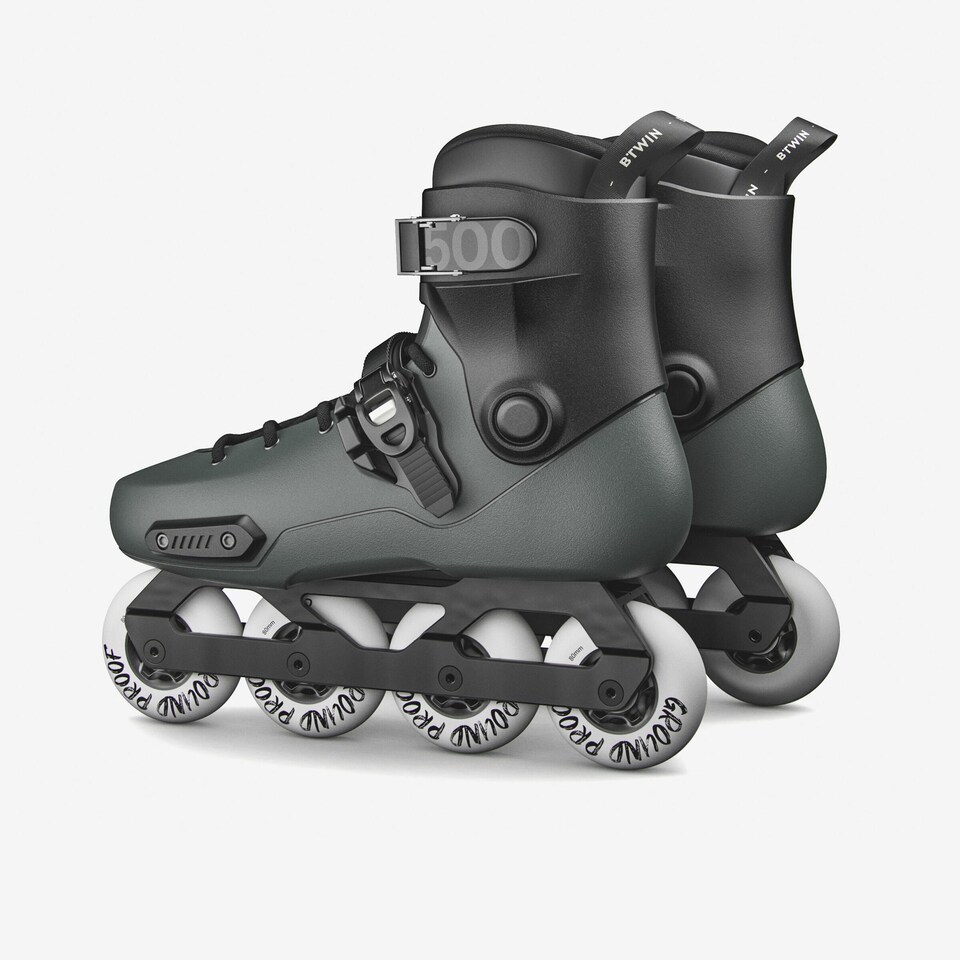 image 1 of Decathlon Inline skating FREESKATE Hardboot adult MF S 500