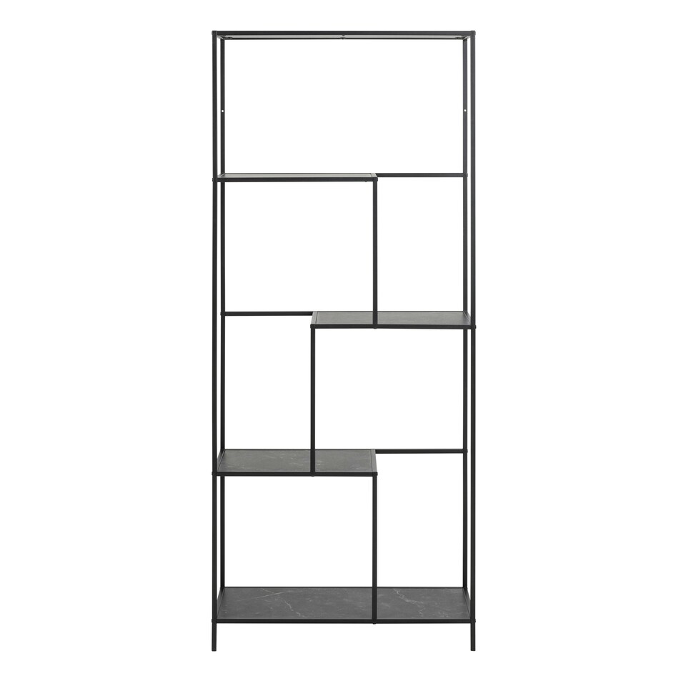 image 1 of Infinity Bookcase with 4 shelves in Black