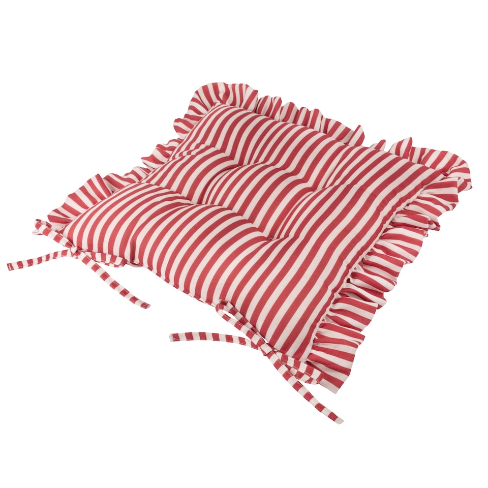 image 1 of Wylder Millie Ruffle 2 Pack Indoor Outdoor Seat Pads