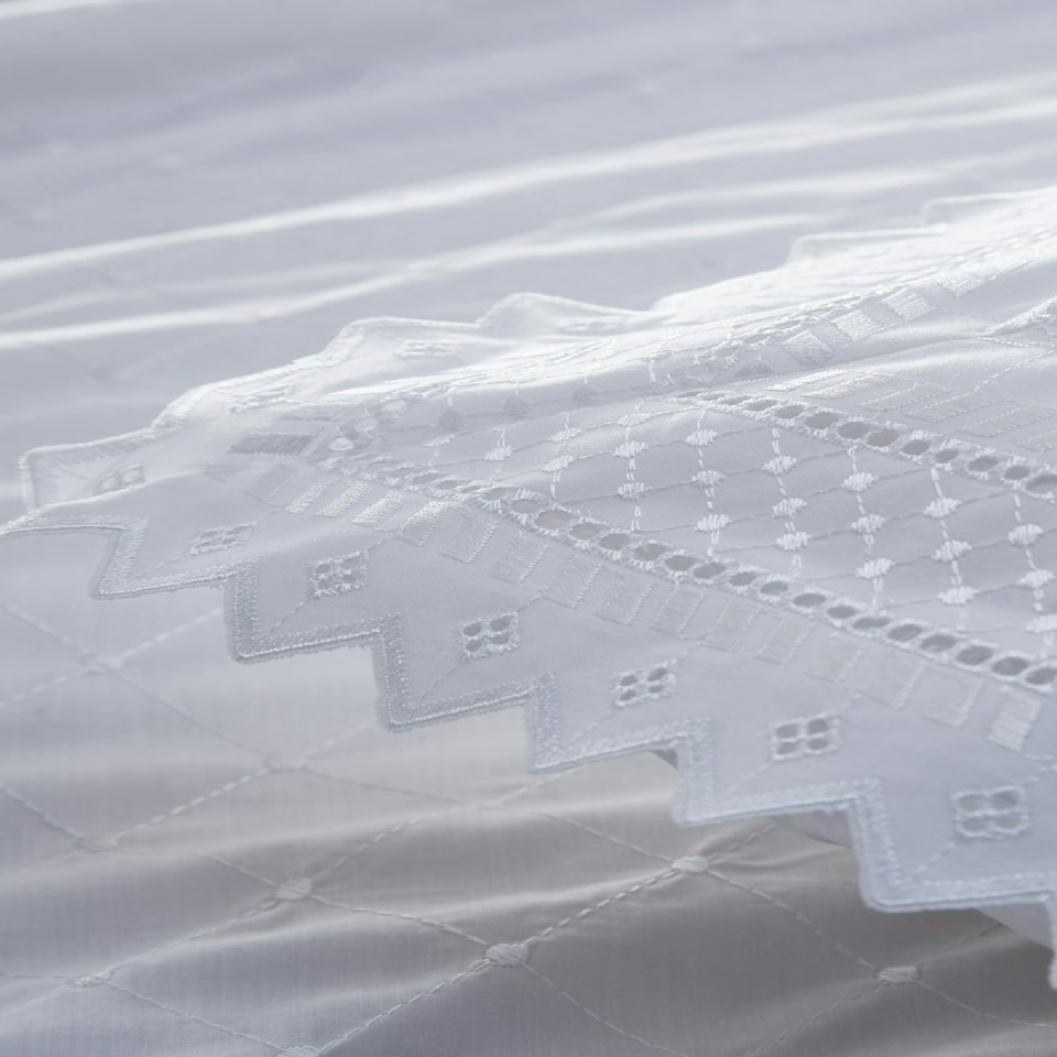 image 1 of Balmoral White Pillowcase Pair White