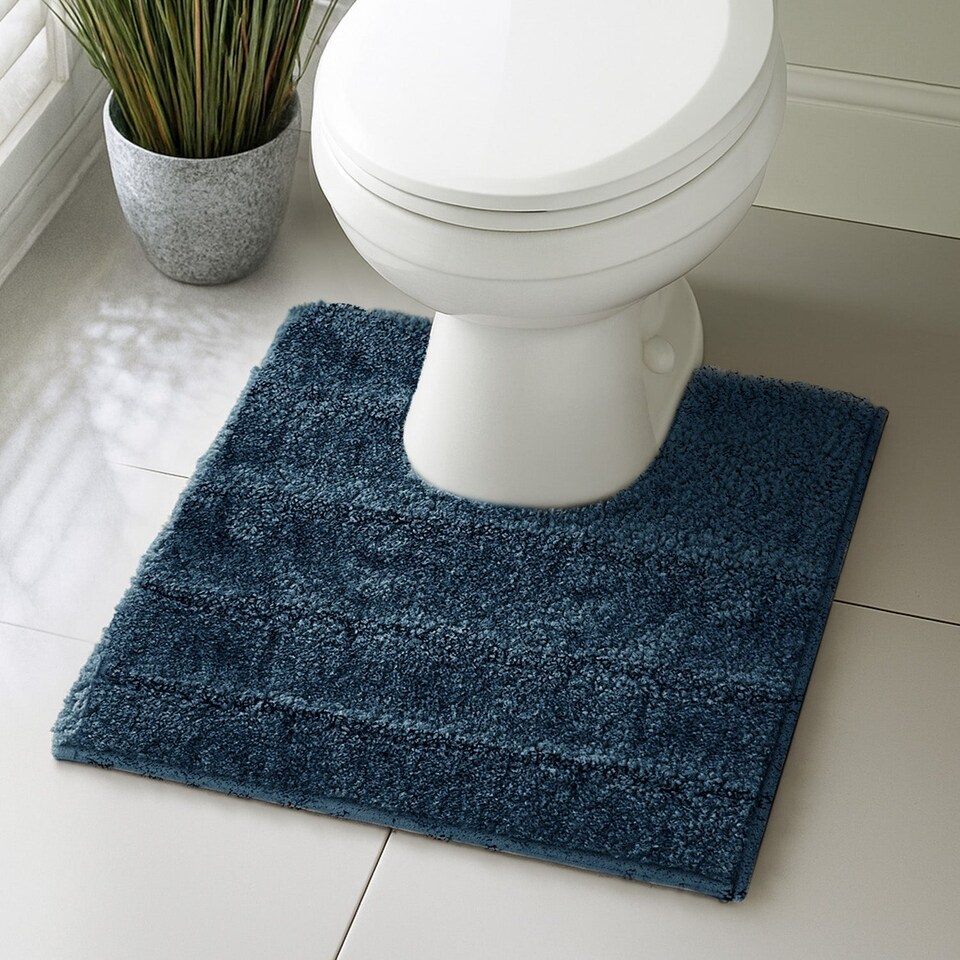 image 1 of Velosso Lexington Bath/ Pedestal Mat Cashmere Feel