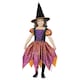 image 1 of Moon & Stars Lightning Bolts Witch Girls Fancy Dress Costume Kids Medium - Age 7-9