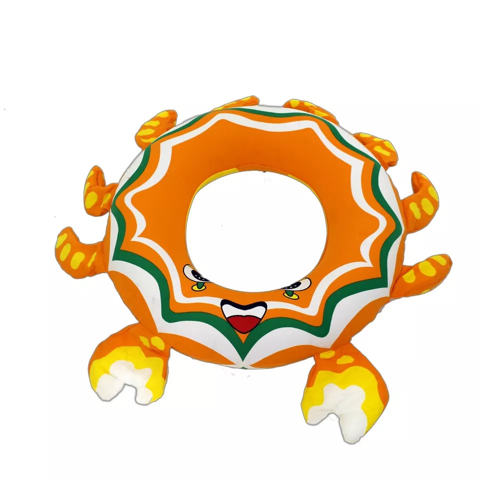 image 1 of Animal-Designed Swimming Ring for Kids | Orange | 1