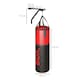 image 5 of SPORTNOW Unfilled Punch Bag with Boxing Gloves and Wall Mounted Bracket | Red | Black and Red