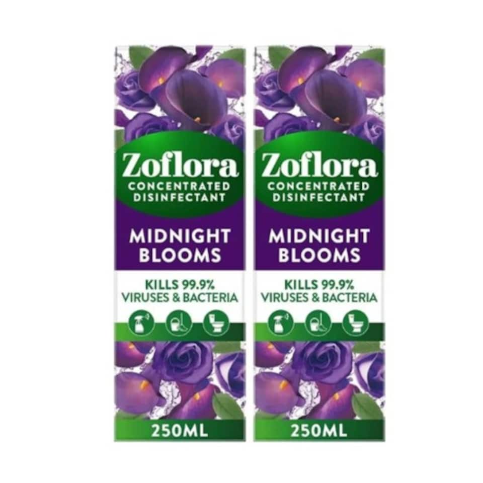 Zoflora Midnight Blooms Concentrated Disinfectant 250ml (Multipacks)