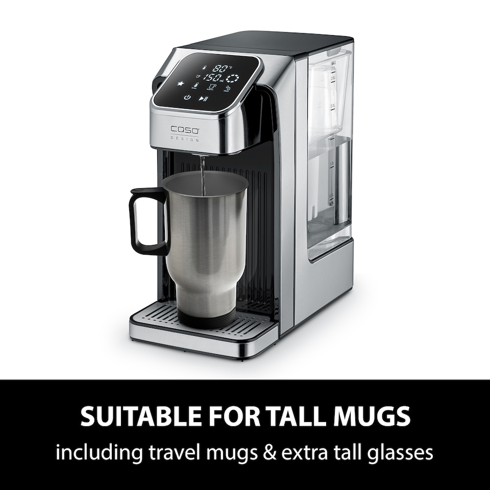 image 1 of Caso Design HW770 Hot Water Dispenser, 2.7L, Instant Boiling Water with Memory Function