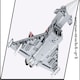 image 8 of Eurofighter Typhoon (Austria) brick plane model - COBI 5850 - 578 bricks