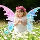 image 1 of LED Butterfly Wings Costume - Light-Up Angel Wings with Music Box for Kids & Adults Dress-Up for Halloween, Cosplay & Birthdays