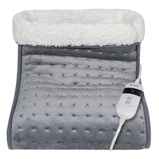 Russell Hobbs Foot Warmer Electric Heater Grey with 3 Heat Settings & 2 Year Guarantee RHHSL1001