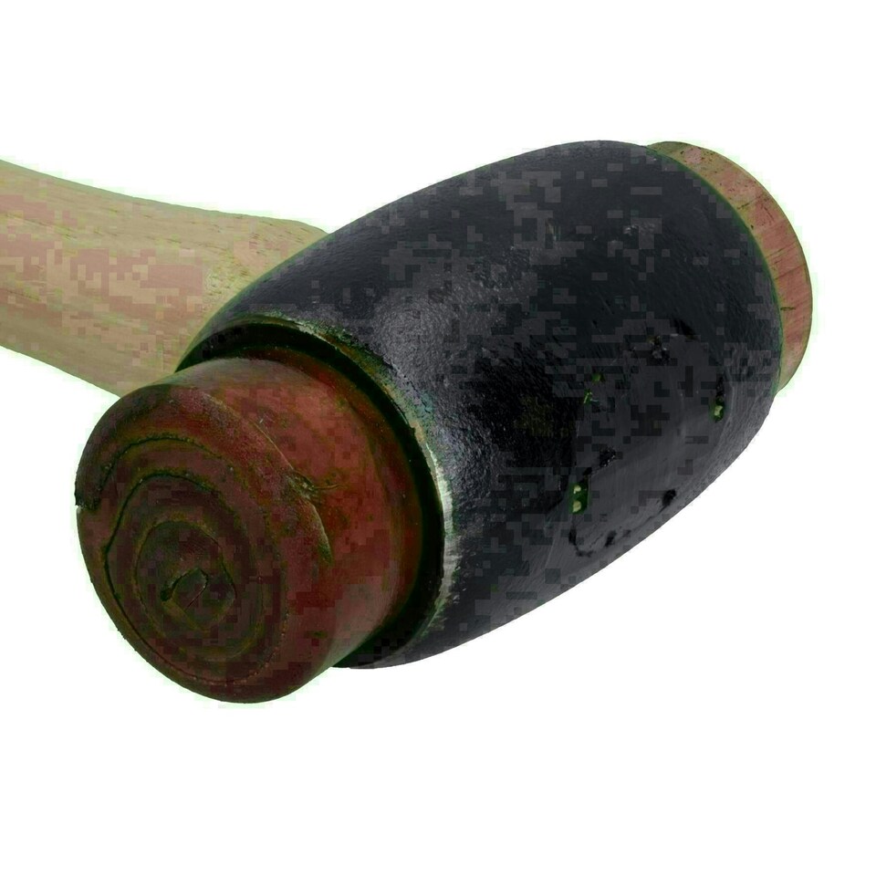 image 1 of Thor No 3 Copper and Rawhide / Hide Faced Hammer / Mallet Dead Blow 3lb TE398