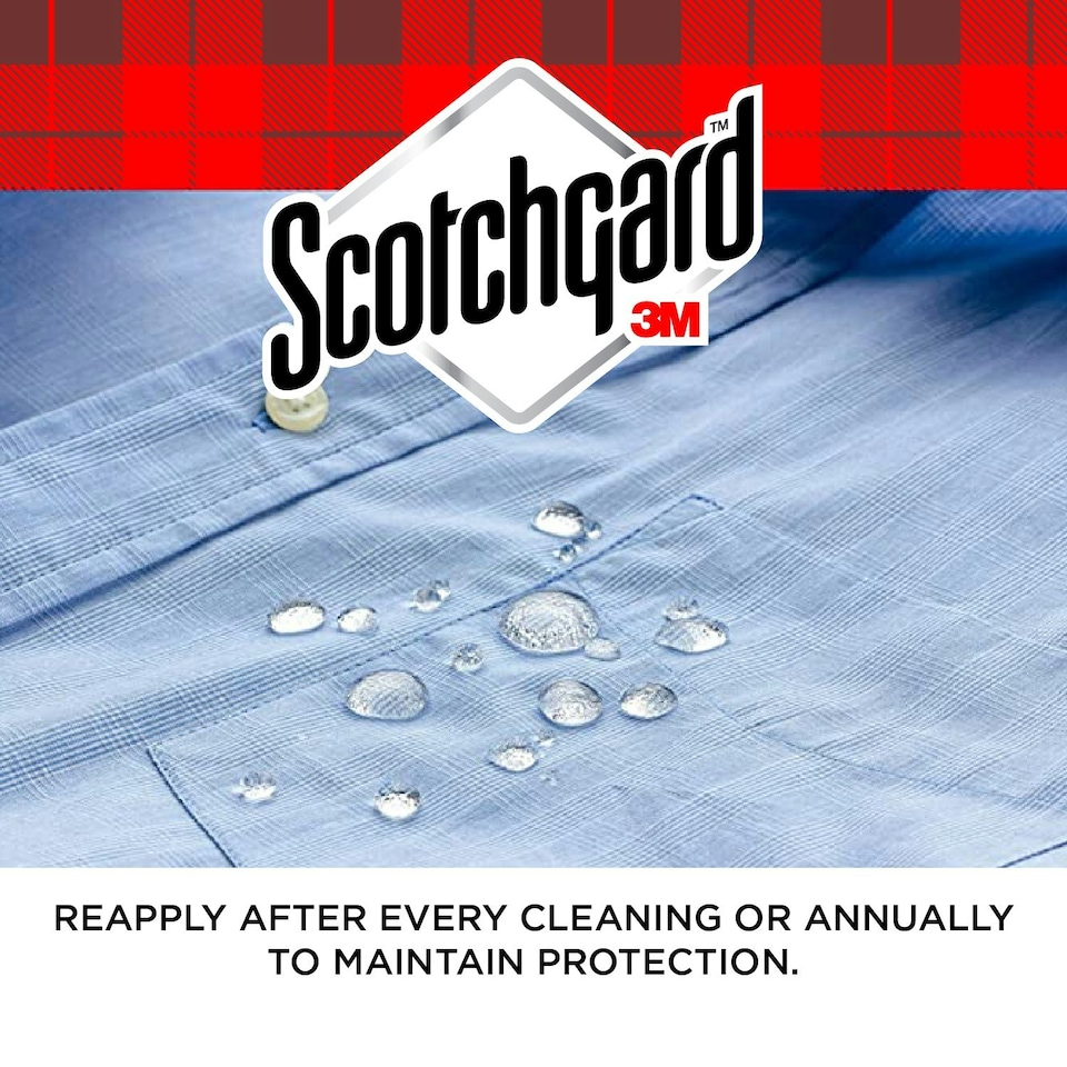 image 1 of 3 x Scotchgard Fabric Clothing Water Shield Repellent Waterproof Spray 400ml