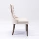 image 5 of Romsey Set of 2 Modern Velvet Dining Chairs with Knocker Ring
