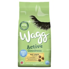 Wagg Active Goodness Vat Free Complete Rich in Chicken & Veg 2kg (Pack of 1)