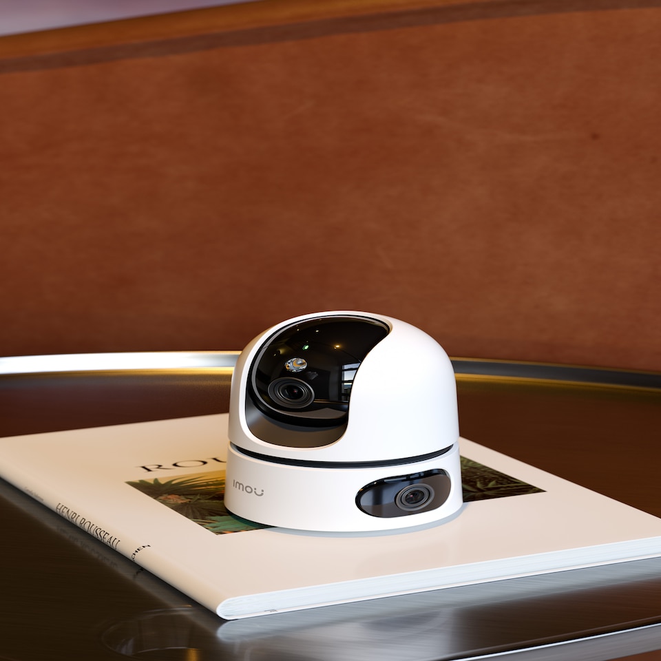 image 1 of IMOU Ranger Dual Indoor Cam- Indoor Dual Lens Pan & Tilt Smart Wi-Fi Plug-In Security Camera